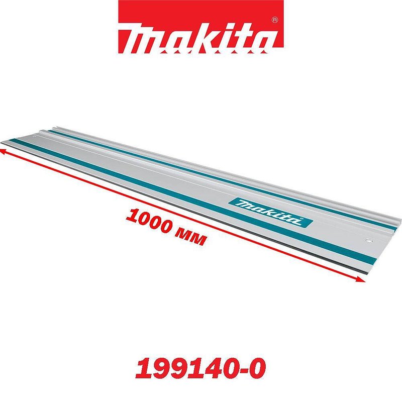 Водеща шина за циркуляр, Мakita 199140-0, 1000 мм