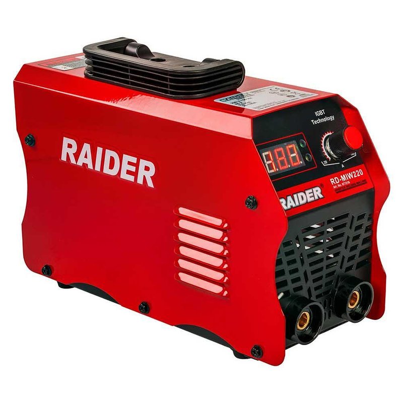 Инверторен електрожен RAIDER RD-MIW220, 20-180A