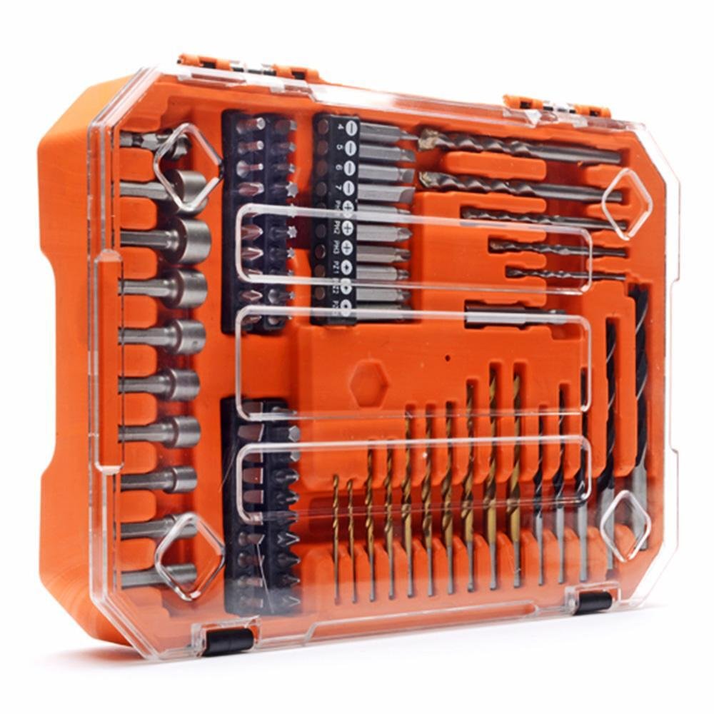 Комплект свредла и битове, 81 части, DAEWOO DWKIT81